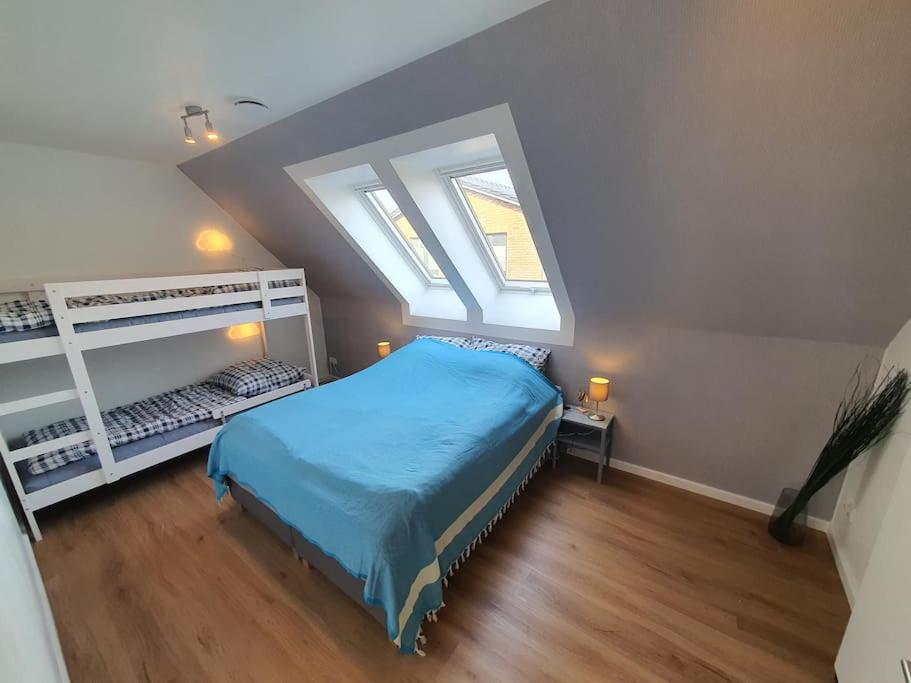 Kiel-Russee Familienwohnung, Lademoeglichkeit, Co2 Frei Dış mekan fotoğraf