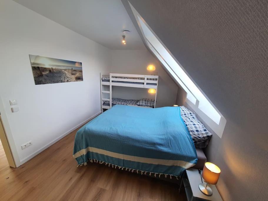 Kiel-Russee Familienwohnung, Lademoeglichkeit, Co2 Frei Dış mekan fotoğraf